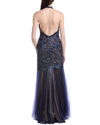 Tadashi Shoji Embellished Sleeveless Maxi Dress