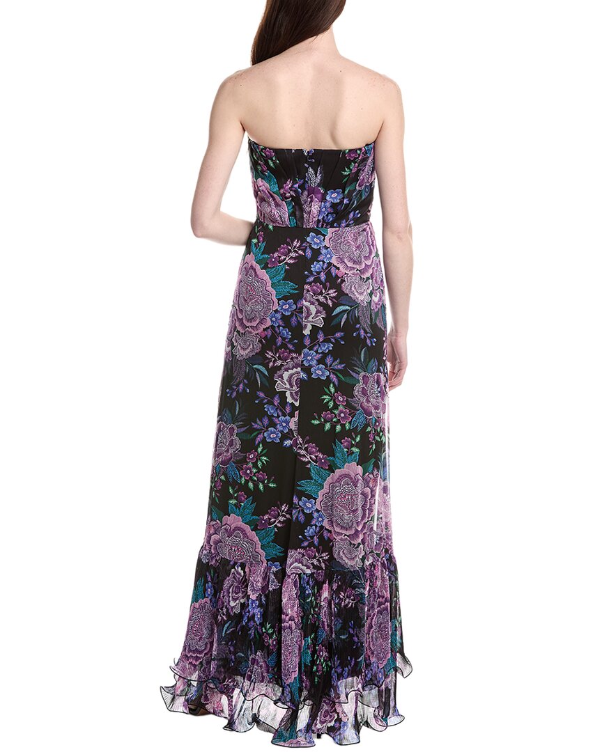 Tadashi Shoji Printed Sleeveless Maxi Dress