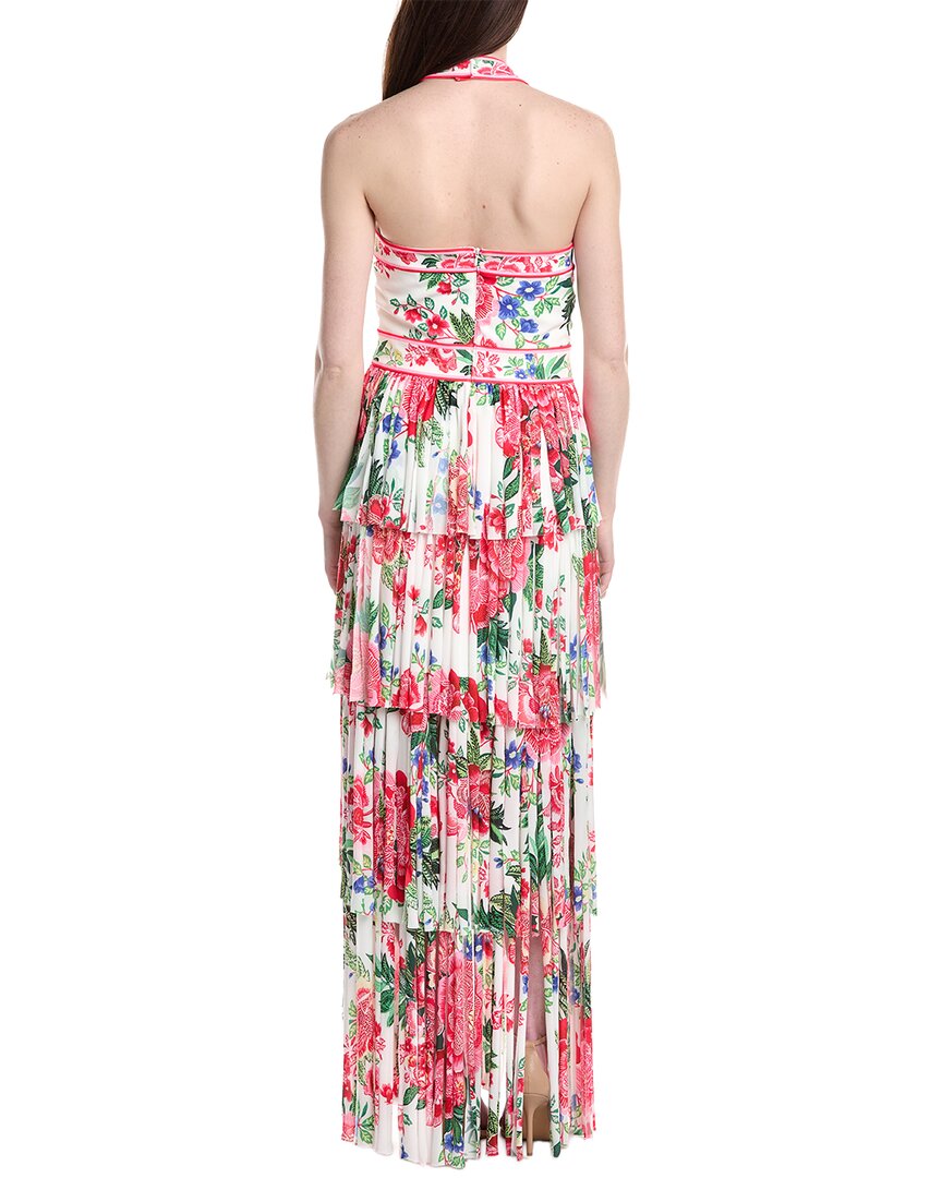 Tadashi Shoji Printed Sleeveless Maxi Dress