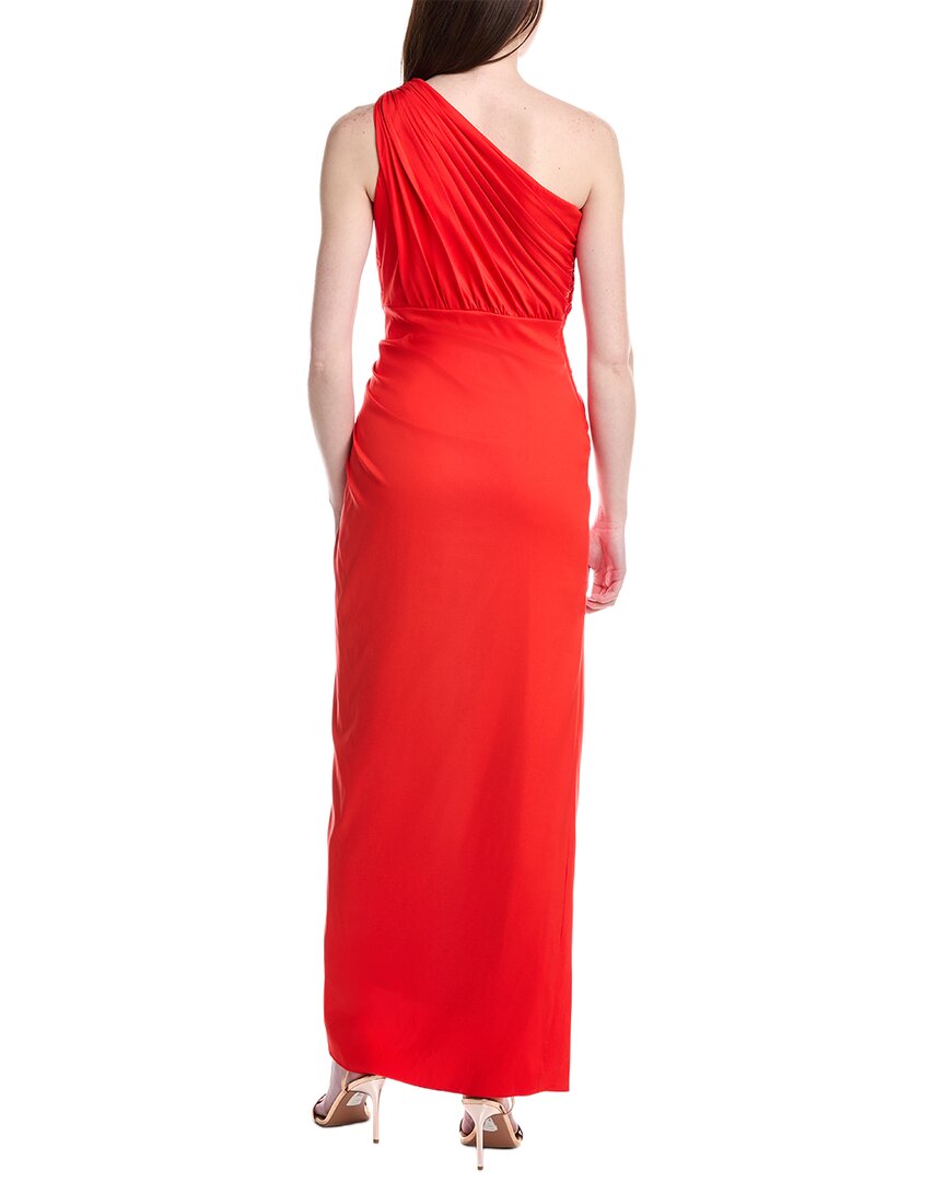 Tadashi Shoji Solid One Shoulder Maxi Dress – Bluefly