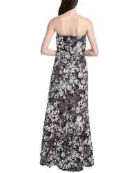Sho By Tadashi Shoji Printed Sleeveless Maxi Dress