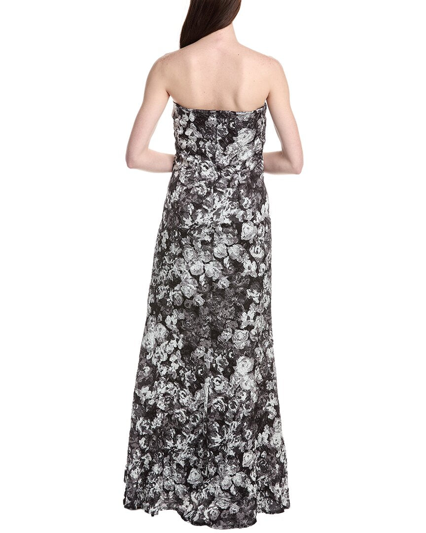 Sho By Tadashi Shoji Printed Sleeveless Maxi Dress