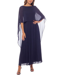 Oleg Cassini Solid Maxi Dress