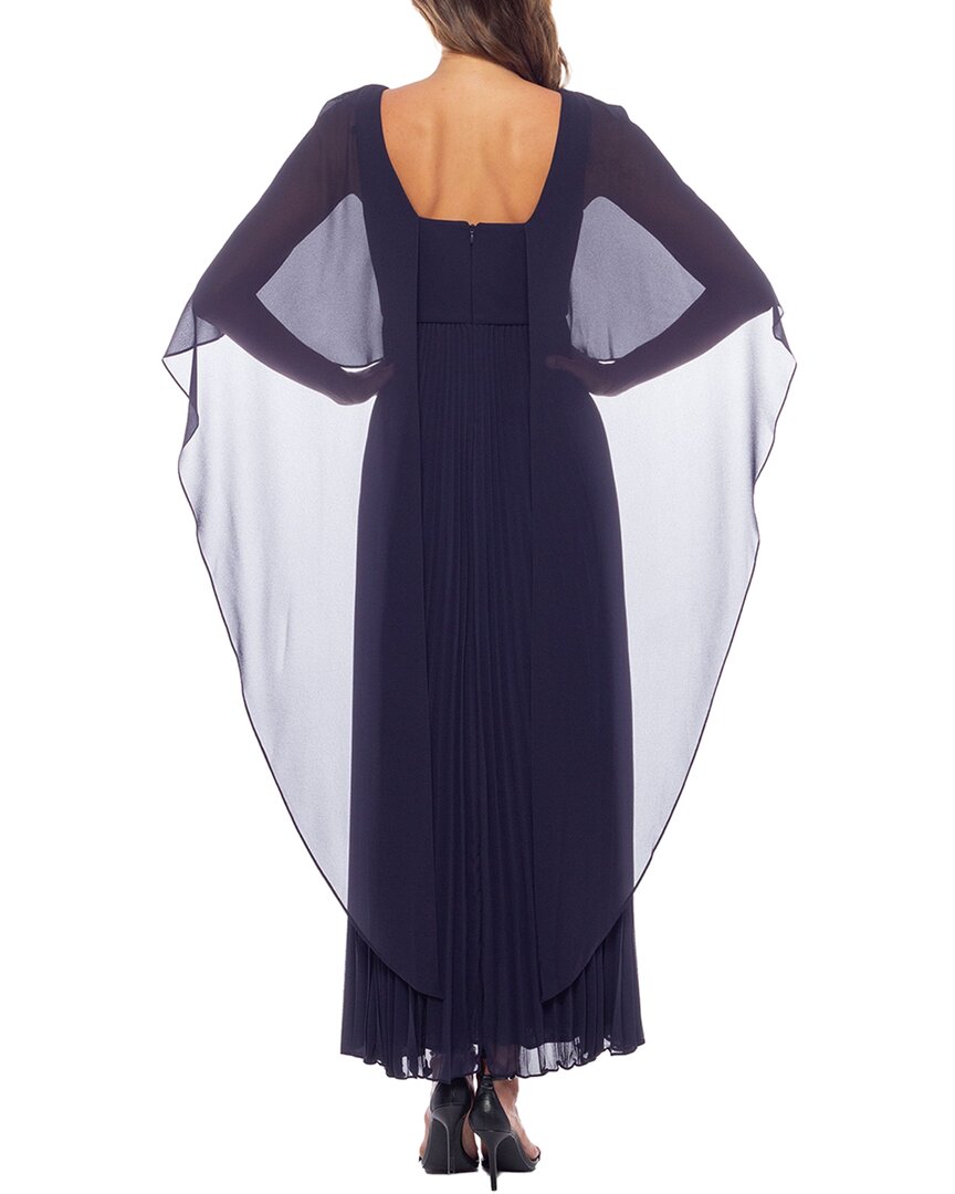 Oleg Cassini Solid Maxi Dress