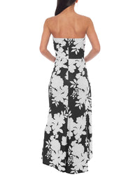 Oleg Cassini Printed Maxi Dress