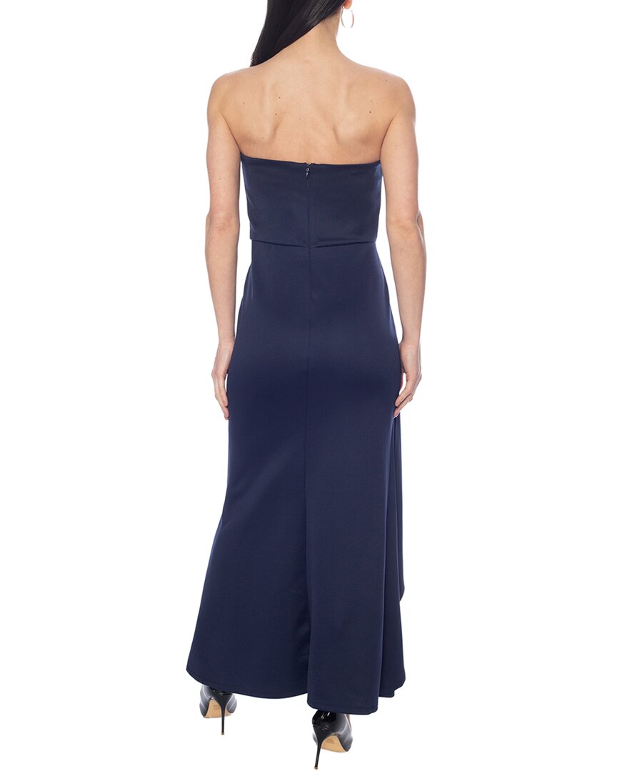 Oleg Cassini Solid Maxi Dress