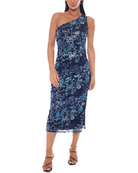 Oleg Cassini Printed Maxi Dress