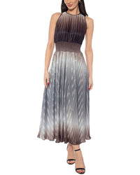 Oleg Cassini Printed Maxi Dress