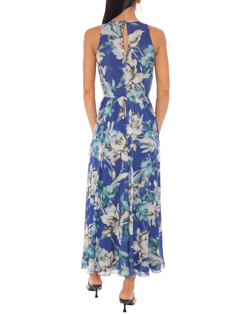 Oleg Cassini Printed Maxi Dress