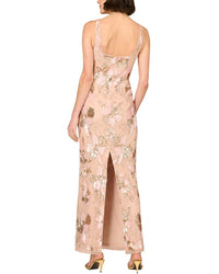 Aidan Mattox Embellished Maxi Dress