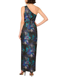 Aidan Mattox Printed Maxi Dress