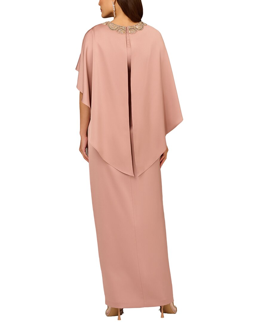Aidan Mattox Solid Maxi Dress