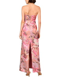 Aidan Mattox Printed Maxi Dress