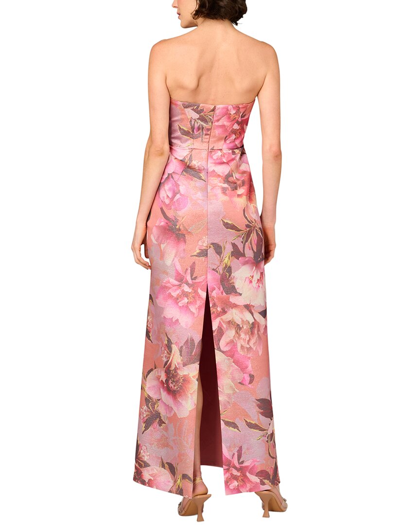 Aidan Mattox Printed Maxi Dress