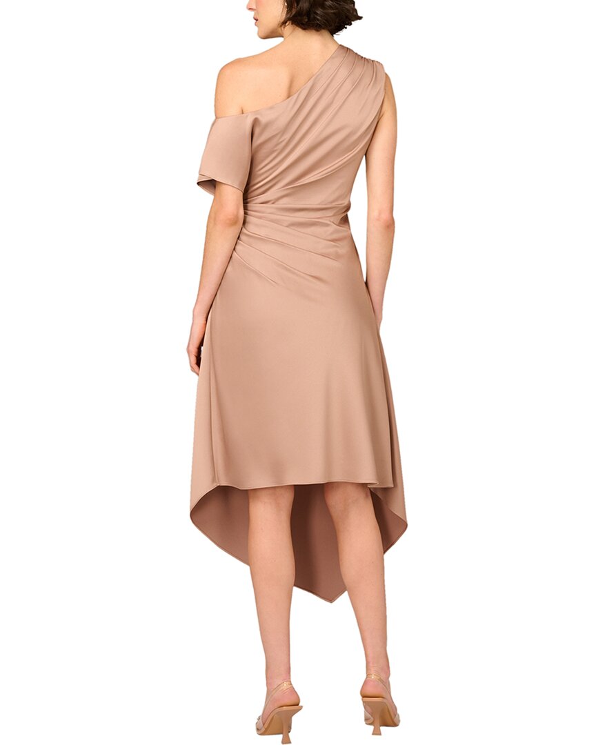 Aidan Mattox Solid Midi Dress