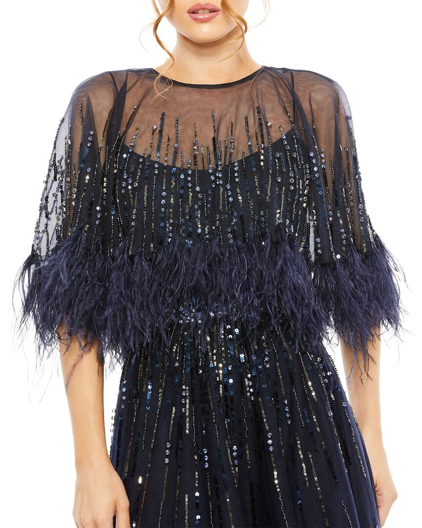 Mac Duggal Embellished A-Line Dress