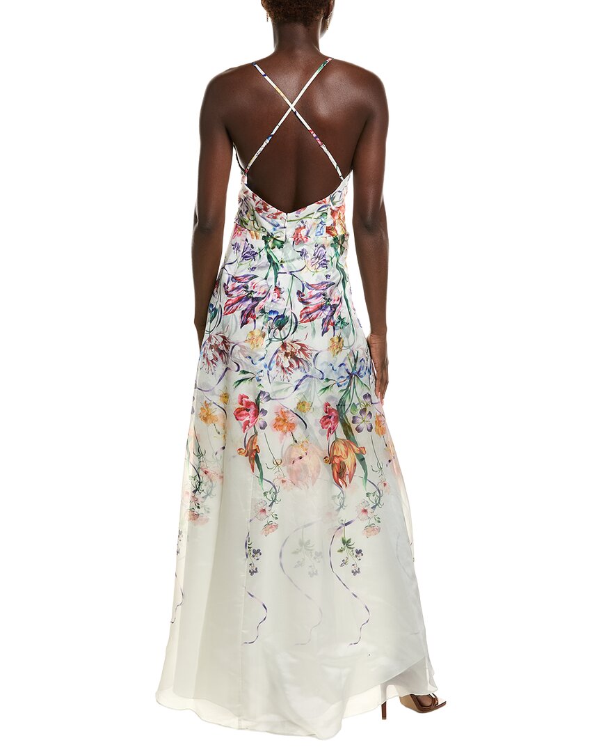 Marchesa Notte Ribbons Gown