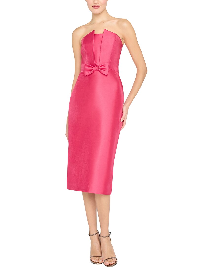 Theia Bridget Strapless Dress