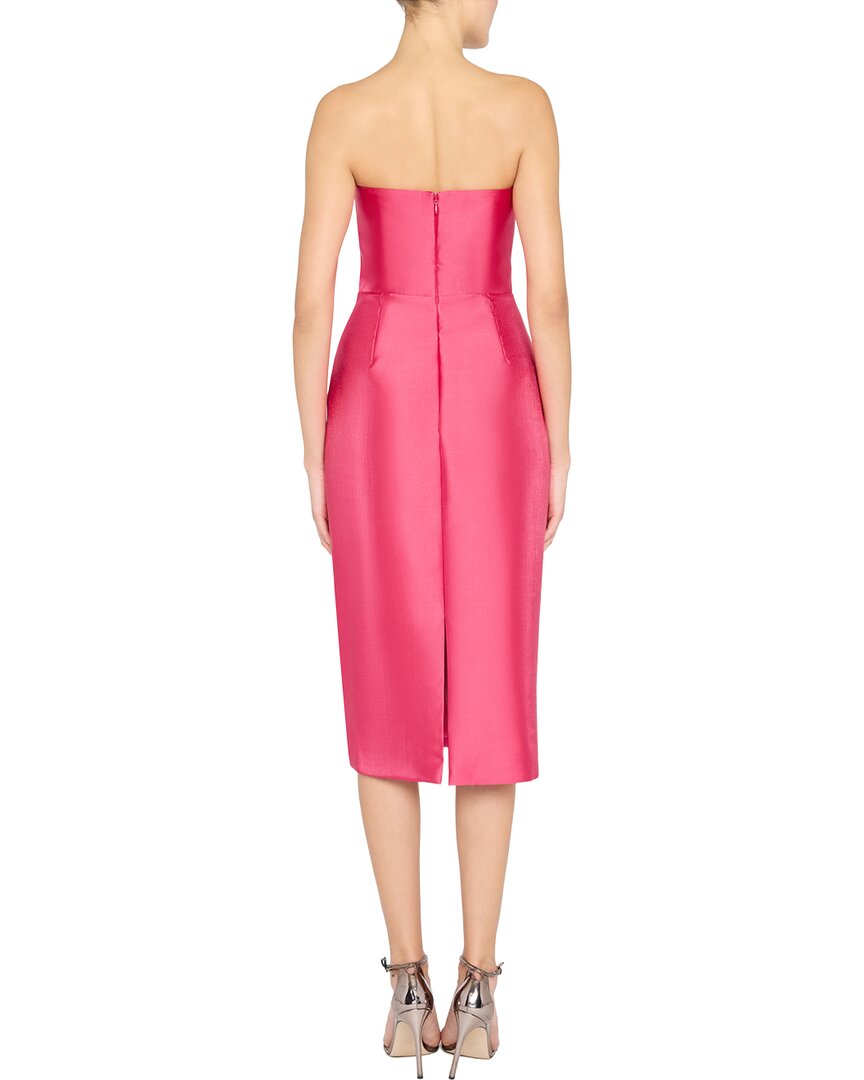 Theia Bridget Strapless Dress