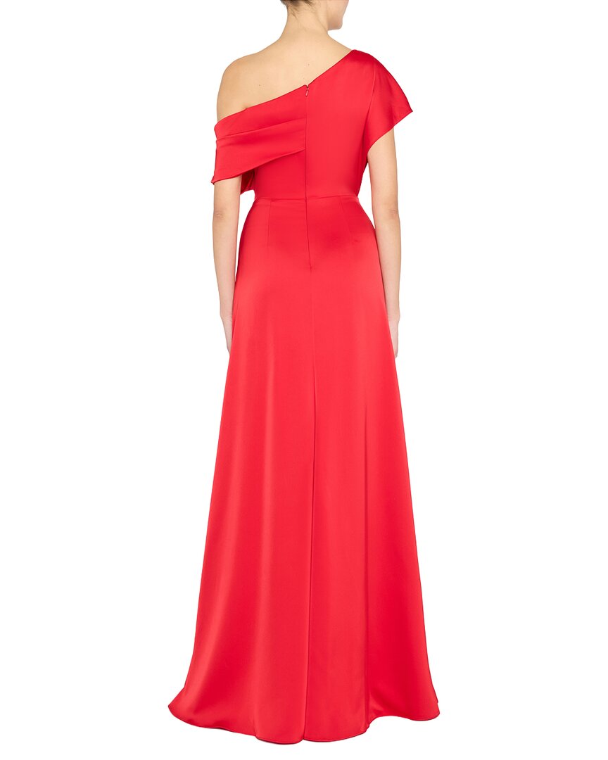 Theia Kacey Asymmetrical Gown