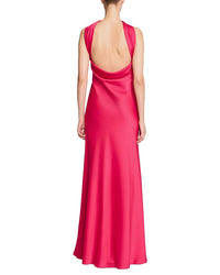 Halston Vali Crepe Gown