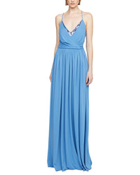 Halston Jeanne Matte Jersey Gown