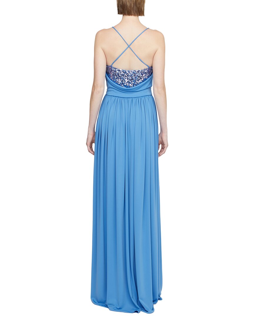 Halston Jeanne Matte Jersey Gown