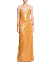 Halston Glora Sequin Gown