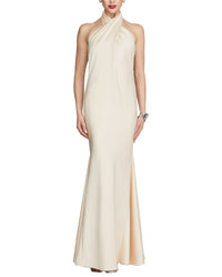 Halston Ninette Satin Gown