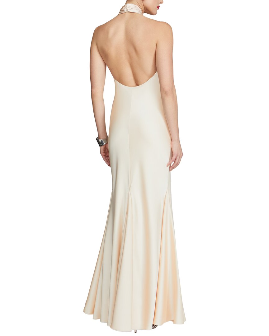 Halston Ninette Satin Gown