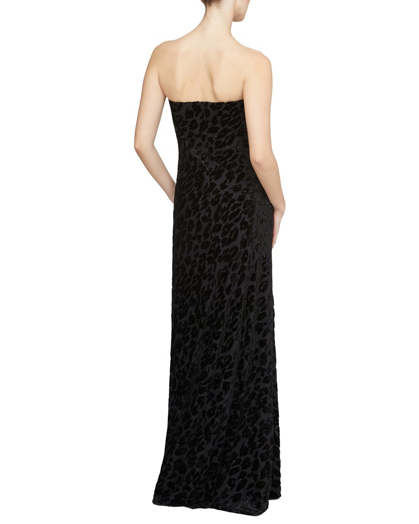 Halston Rosalie Chiffon Devore' Gown