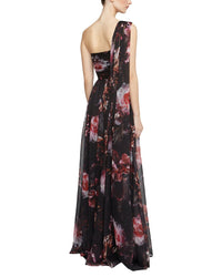 Halston Lina Chiffon Gown