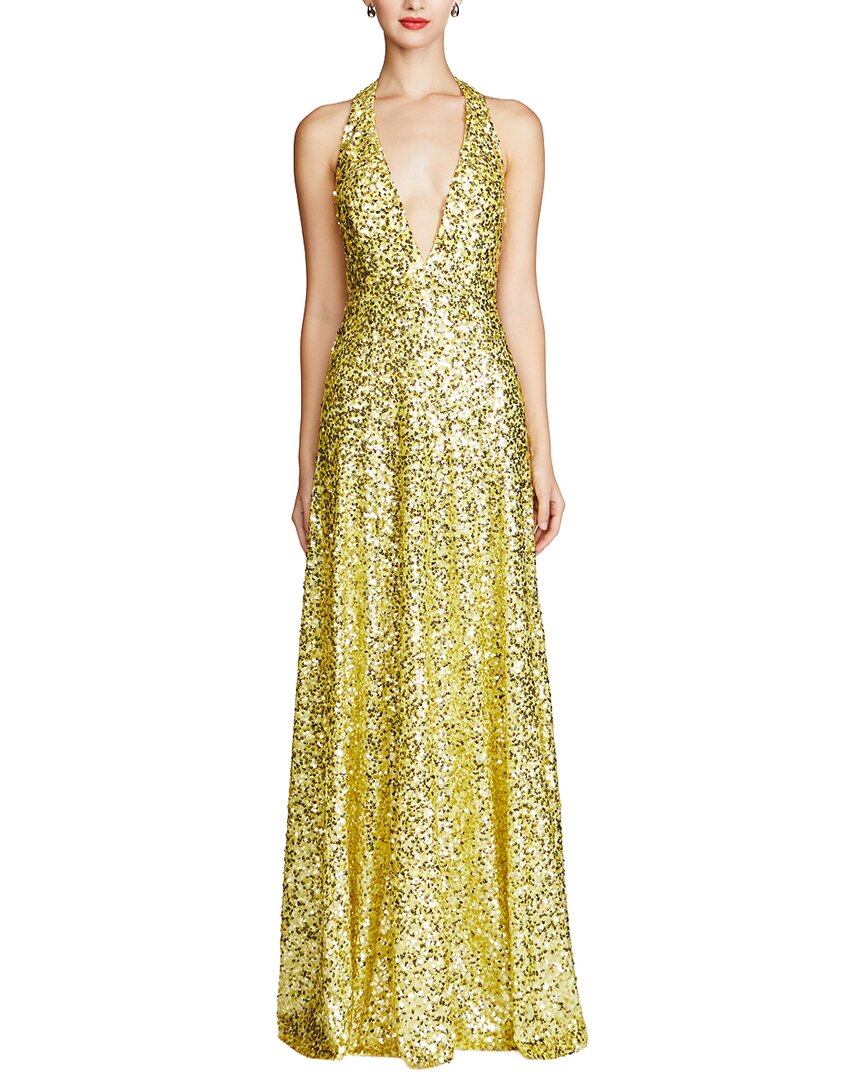 Halston Renata Sequins Gown