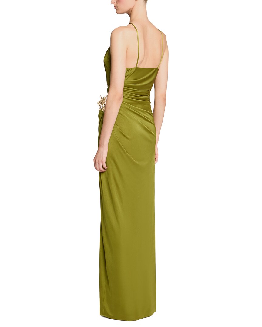 Halston Elin Gloss Jersey Gown