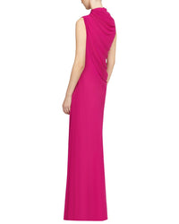 Halston Halston Essia Georgette Gown