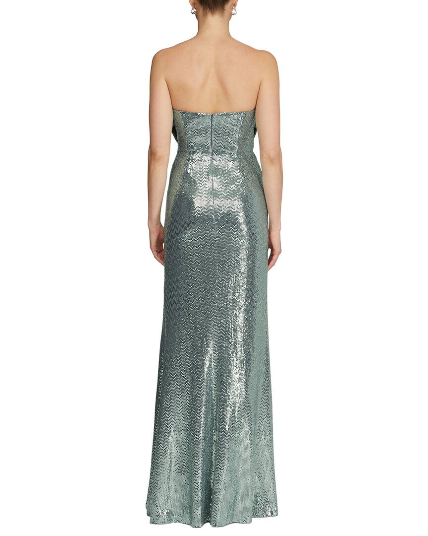 Halston Juliette Disco Jersey Gown