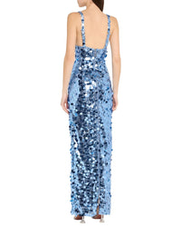 Adele Berto Embellished Maxi Dress