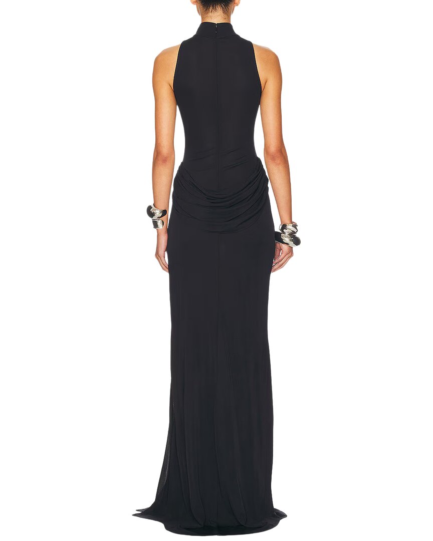 Adele Berto Solid Maxi Dress