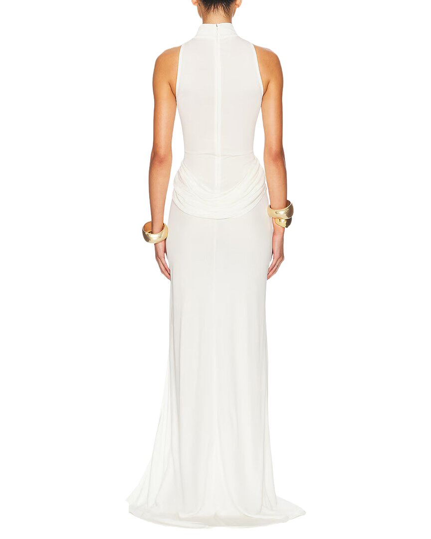 Adele Berto Adele Berto Solid Maxi Dress
