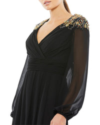 Mac Duggal Embellished Column Gown