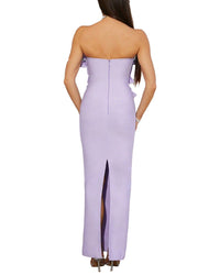 Dilireba Solid Maxi Dress