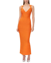 Dilireba Solid Maxi Dress