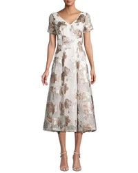 Shani Printed Midi Dress