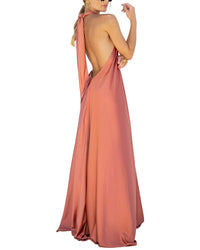 Charlotte Solid Maxi Dress