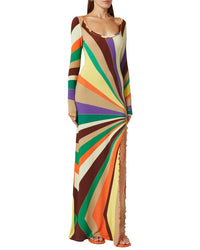 Charlotte Printed Maxi Dress