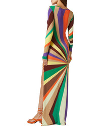 Charlotte Printed Maxi Dress