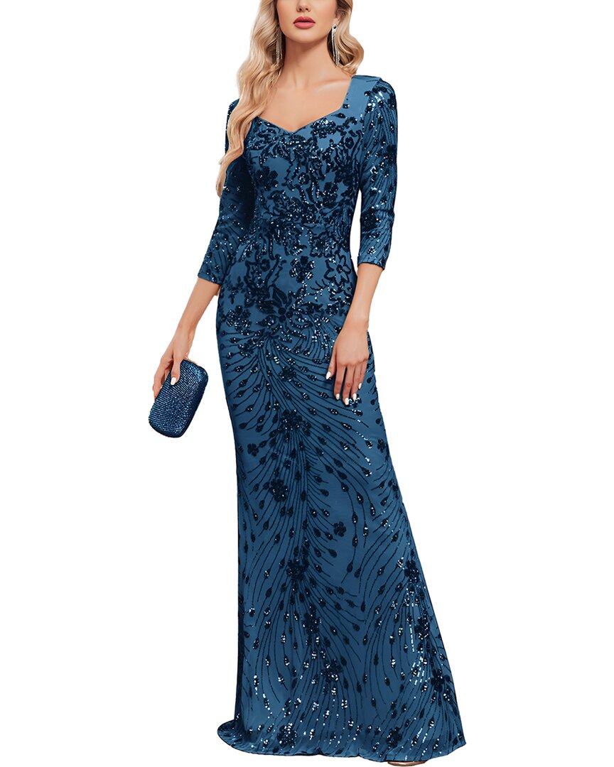 VINCENT Vincent Embellished Maxi Dress