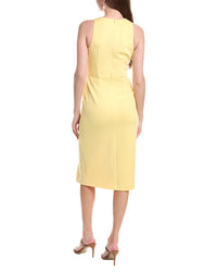 Adrianna Papell Draped Stretch Sheath Dress