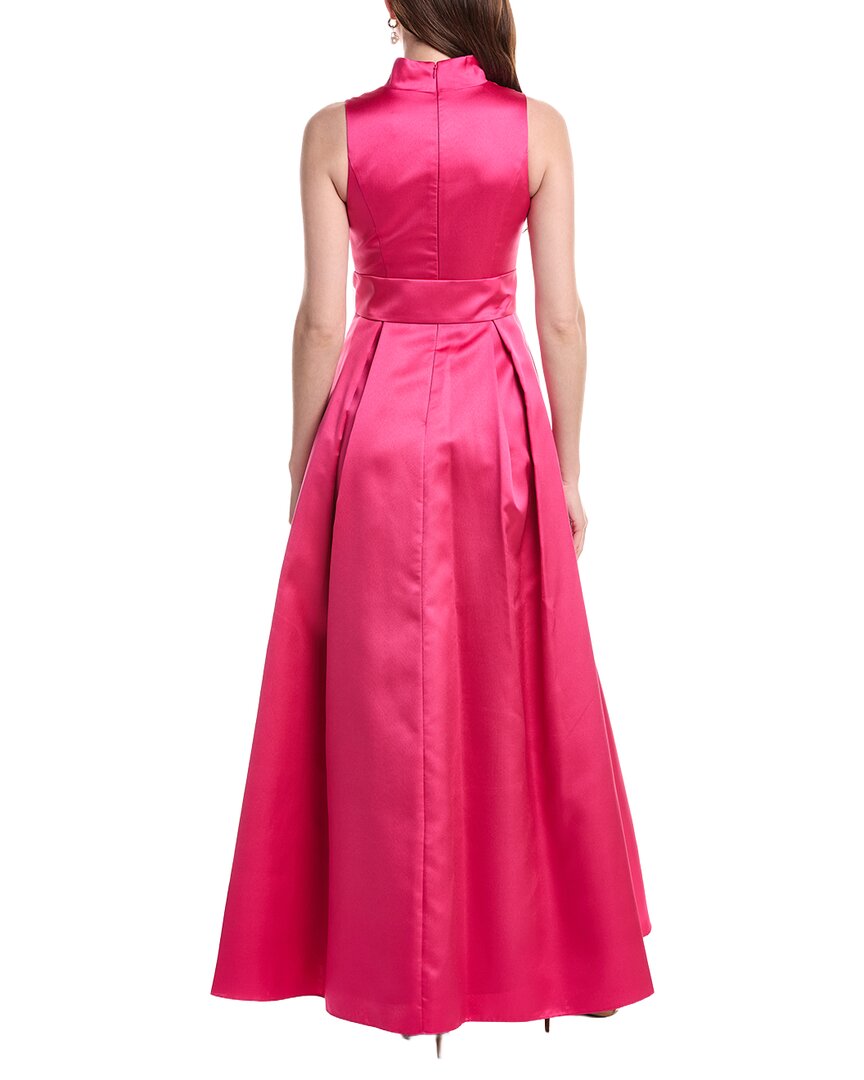 Adrianna Papell Mikado Tie Front Dress