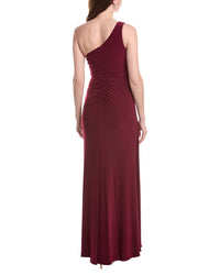 Adrianna Papell One-Shoulder Jersey Maxi Dress